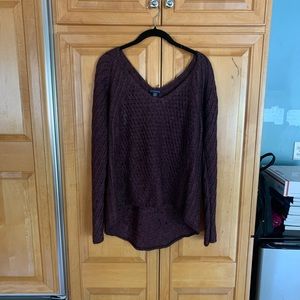 American eagle purple sweater